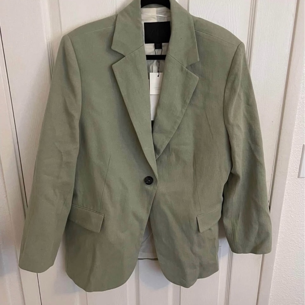 Zara Olive Green Women’s Blazer